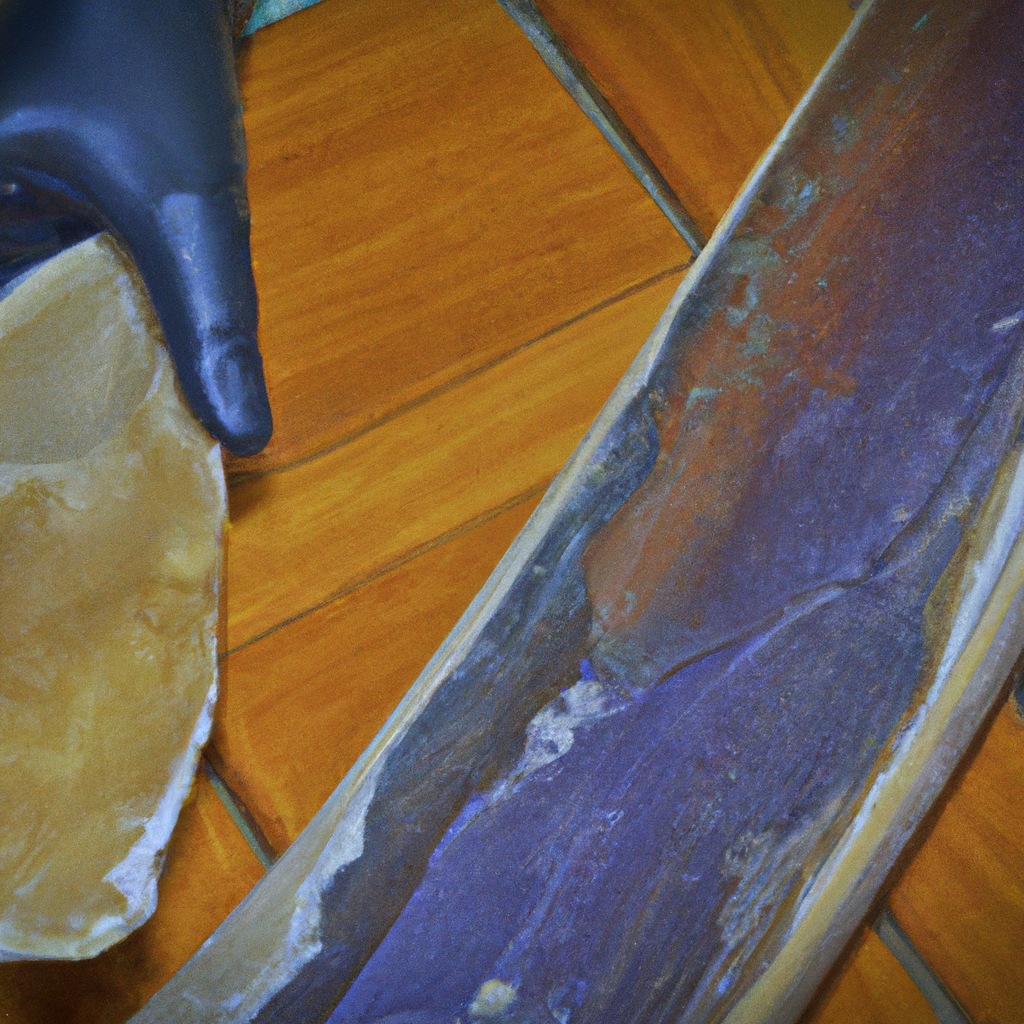 Riparazione crepa su scafo in vetroresina con resina e strati rinforzati